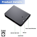 Miniatyrbilde 3 av 6: 8 GB Mini lyd-opptaker Stemmeopptaker Digital lyd