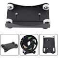 Miniatyrbillede 4 af 5: CDQ Filament Spoleholder Hylder Tilbehør Materialer Bakke Stativ Filament Holder 3D Printer Tilbehør