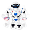 Miniatyrbillede 1 af 5: Rum Dazzling Musik Robot Shiny Drenge Læringslegetøj