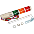 Miniatyrbild 1 av 5: Industriell signallampa tornlarm torn strobe ljus med summer staplade LED varningsljus
