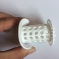 Miniatyrbillede 4 af 6: Hårfælde til badekar & afløb / filter - Opsamler hår (bt) Vit white
