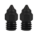 Miniatyrbild 1 av 5: Härdat stål 0,2 0,4 0,6 0,8 3D-skrivarmunstycke för Ender3 5Pro/ Ender3V2/CR6SE/CR10 Skrivmunstycken 2PCS 0.01 0.6mm