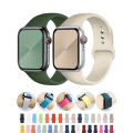 Miniatyrbild 2 av 6: Silikonarmband för Apple Watch Band 45mm 44mm 42mm 49mm 41mm 40mm 38mm correa armband iwatch Series 8 7 9 SE 4 3 5 Ultra 6 abyss blå abyss blue 42 44 45 49 mm S-M