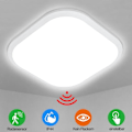 Miniatyrbilde 1 av 4: XMTECH LED-taklampe 24W Kald hvit IP44, 6000K-6500K, Radarsensor med bevegelsessensor, For hall, trapp