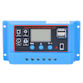 Pikkukuva 1 / 8: Aurinkolatauksen ohjain LCD-näytöllä PWM-aurinkolatauksen ohjain 12V 24V10A