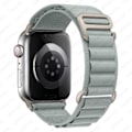 Pikkukuva 1 / 5: Alpin-lenkki Apple Watch -rannekkeelle 49mm 44mm 40mm 45mm 41mm 42mm 38mm 49 44 45 mm rannekoru iWatch sarja 7 6 3 se 8 Ultra 49 ranneke Beige harmaa Beige grey 38mm 40mm 41mm