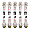 Miniatyrbillede 3 af 8: 10 stk DC 12V indikatorlamper Signallamper 8mm monteringshuldiameter Signallamper Gul