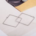 Miniatyrbillede 3 af 4: Stilfulde Kvinde Pige Geometriske Kvadratiske Øreringe Øreringe Drop Smykker Tilbehør (#2)