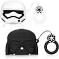 Miniatyrbilde 1 av 5: For Star Airpods Case 2 Wars Pack, støtsikker etui med nøkkelring, kompatibel med Apple Airpod Pro