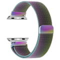 Miniatyrbild 1 av 5: Milanese loop-rem för Apple Watch-band 44mm 40mm 45mm 49mm 41mm 38mm 42mm 44 mm Armband iwatch Series 9 3 6 5 SE 7 8 Ultra 2 rainbow rainbow 42mm 44mm 45mm 49mm