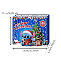 Miniatyrbillede 4 af 5: Julekalender 2024 Lilo & Stitch Actionfigur Legetøj 24 Dage Nedtælling Blind Box Overraskelsesgaver