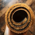 Miniatyrbillede 5 af 6: Imiteret kokosfiber dørmåtte til entré, skridsikker gulvmåtte til entré og gulvmåtte til at skrabe mudder og snavs af ved dørtrinnet