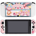 Miniatyrbilde 1 av 3: Kawaii-deksel for Nintendo Switch Oled - Myk Tpu-deksel Joycon-spillkonsolldeksel for Nintendo Switch Oled-tilbehør Switch oled-deksel