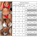 Miniatyrbild 4 av 4: Kvinnlig sexig underkläder hängslen bh bikini & trosor nattkläder grå grey XL