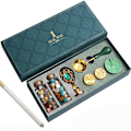 Pikkukuva 1 / 5: Sinetöintivaha leima p Wax Seal Stamp Set