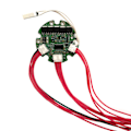 Miniatyrbilde 1 av 5: 10S 36V 20A BMS Rund for Flaskebatteripakke med Splittdør for Lading og Utlading med Temperatursensor