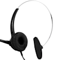 Miniatyrbilde 5 av 5: Rj9 Call Center Headset, Mono Headset med støyreduksjon