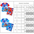 Miniatyrbild 3 av 3: Sonic The Hedgehog Pojkars Badkläder Simkläder Barn T-shirt Shorts Set - Perfekt Blå Blå Blue 110CM