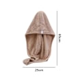 Miniatyrbilde 2 av 5: Mikrofiber Håndkle for Hår, Kvinners Absorberende Hurtigtørkende Hårlue