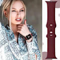 Miniatyrbilde 3 av 5: Remmer kompatibel med Apple Watch Band 40mm 38mm 41mm 42mm 6stk 7 6pcs 7 42mm/44mm/45mm/49mm