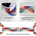 Miniatyrbilde 3 av 6: Kompatibel med Apple Watch-reimer 40mm til 49mm rem Flettet nylon Justerbar spenne Rem Justerbar flettet enkeltløkke elastisk sportsrem En grå A grey 38mmor40mmor41mm