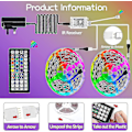 Pikkukuva 4 / 5: 20m Led-valot Bluetooth Rgb-valot Led-nauhavalot