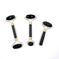 Miniatyrbild 3 av 5: Obsidian Jade Roller Massager Gouache Scraper B B