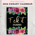 Miniatyrbild 4 av 7: 2024 års kalender för trötta kvinnor | -Fu-ck It-kalender | Kalender för trötta kvinnor | 2024 års väggkalender för trötta | Rolig svordomsplanerare månadsvis ungefär Set