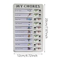 Miniatyrbillede 5 af 5: Multifunktionel Memo Checkliste To Do List Pad 5''''x8'''' Justerbar white