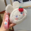 Miniatyrbillede 1 af 5: Sød Kawaii Børnepung med Nøglering - Plysdukke Opbevaringspose til Piger