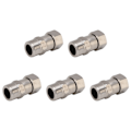 Miniatyrbillede 4 af 5: NYE VVS-rør fittings G1/2 hun gevind rustfrit stål vand gas rør fittings til byggematerialer 5stk