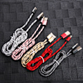 Miniatyrbild 8 av 10: 2m flätad laddningskabel USB typ-c laddare för Samsung Galaxy -- 5-pack