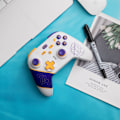 Pikkukuva 5 / 5: Valkoinen langaton peliohjain, 2.4G langaton peliohjain, Bluetooth