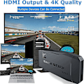 Pikkukuva 3 / 4: Mini Arcade Rocker 4k -videopelikonsoli 32gt/64gt 3000+/10000+ peliä Fc/mame-perhevideopelikonsolille, tukee 2 pelaajaa