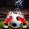 Miniatyrbillede 3 af 5: Fodboldmålmandshandsker Børn Teenagere Voksne Fodboldmålmand 5
