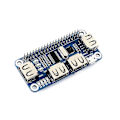 Pikkukuva 2 / 5: Waveshare 4 USB-portin USB-keskitin Hat Raspberry Pi 4b 3b+ -laitteelle