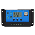 Pikkukuva 3 / 5: 12V 24V aurinkopaneeliohjain PWM aurinkopaneeliohjain LCD-näyttö MPPT aurinkolaturin 100A