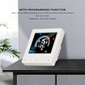 Miniatyrbild 8 av 8: Programmerbar smart termostat elektrisk uppvärmning smart termostat digital LCD-display temperaturregulator för hem hotell AC 90V-240V 16A gemensam