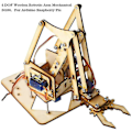 Miniatyrbillede 3 af 3: Caraele Robot Arm Kit, Raspberry Pi Snam1500 4 Dof Træ Robot Mekanisk Arm Sg90 Servo Til Arduino DIY Robot Arm