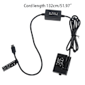 Miniatyrbilde 5 av 5: For Kiss X50 X70, 1300d 1500d 2000d kameraer, usb-c Ac strømadapter