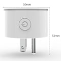 Miniatyrbilde 4 av 5: WiFi Smart Plug Outlet RGB Trådløs Strømstik Smart Life/ App Fjernkontroll Fungerer for Alexa Hjem EU-plugg