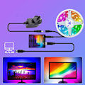 Miniatyrbillede 5 af 5: Ambilight USB Led Strip tape