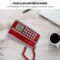 Miniatyrbild 5 av 7: Sladdtelefon Liten hemtelefon Fast telefon med nummerpresentatör
