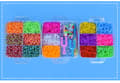 Miniatyrbillede 6 af 7: Mega sæt Loom Bands - 4500 stk. med tilbehør multifärg multicolor