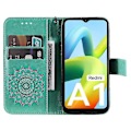 Pikkukuva 2 / 4: Xiaomi Redmi A1 4G/A2 4G naarmuuntumaton puhelinkotelo, auringonkukka PU puhelinkotelo