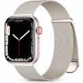 Pikkukuva 1 / 5: Metalliranneke yhteensopiva Apple Watch -rannekkeen kanssa 40 mm 38 mm 41 mm Starlight-WELLNGS Starlight Starlight 38/40/41mm