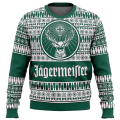 Miniatyrbilde 1 av 2: Jagermeister Ugly Christmas Sweater Gave Santa Claus Pullover Herre 3d Sweatshirt Og Topp Høst Og Vinter Clot qd best 3XL