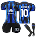 Pikkukuva 1 / 2: Internazionale Milano Koti Pelipaita Lapsille 2023-2024 Nro 10 Lautaro 26