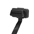 Miniatyrbillede 4 af 8: 16-polet OBD2 Forlængerkabel Flad 1 til 2 Hun-stik Universal Bildiagnostisk Værktøj