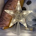 Miniatyrbillede 4 af 10: 1. Juletræ LED Lys Femtakset Stjerne SMÅ-HVID Small-White Small-White
